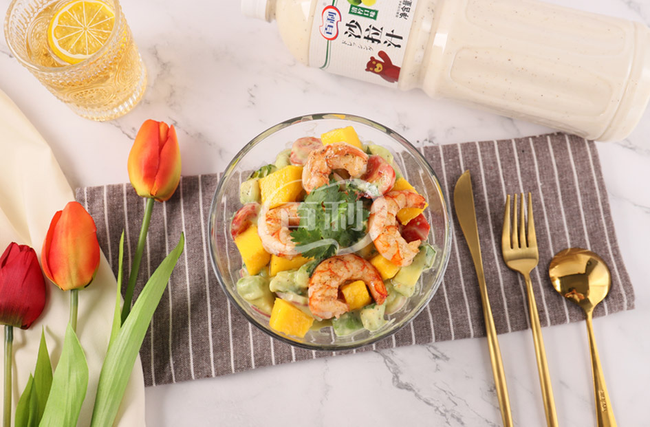 Mango Shrimp Mexican Salad