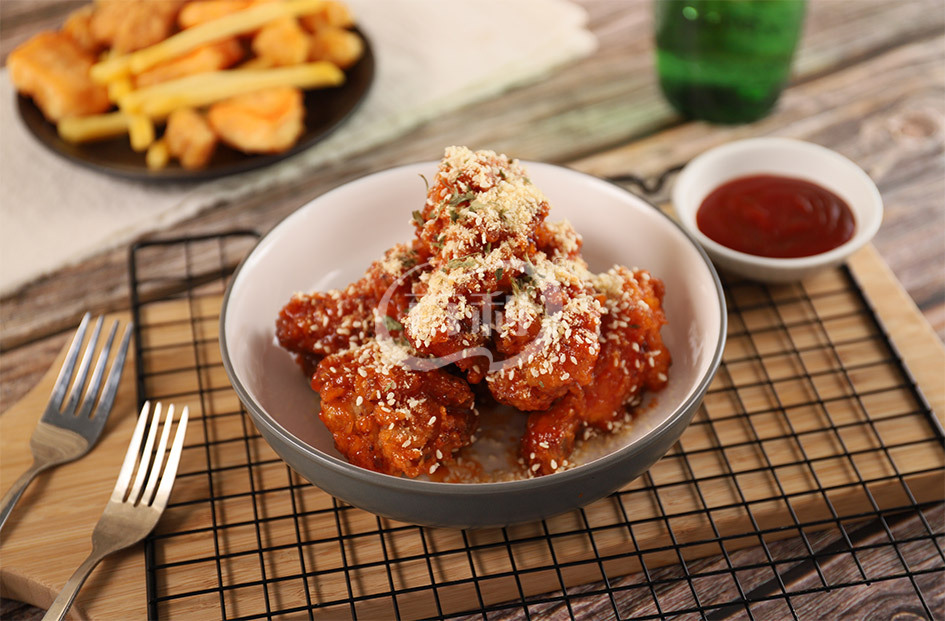 Cheese Korean Fried Chicken Legs